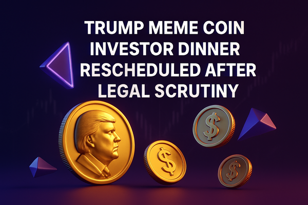 Trump Meme Coin Investor Dinner Rescheduled After Legal Scrutiny