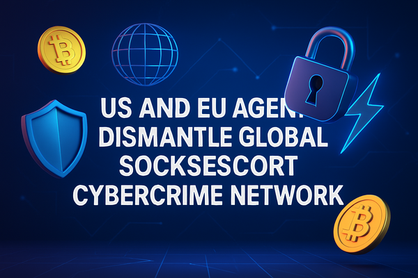 US and EU Agents Dismantle Global SocksEscort Cybercrime Network