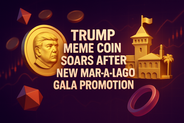 Trump Meme Coin Soars After New Mar a Lago Gala Promotion
